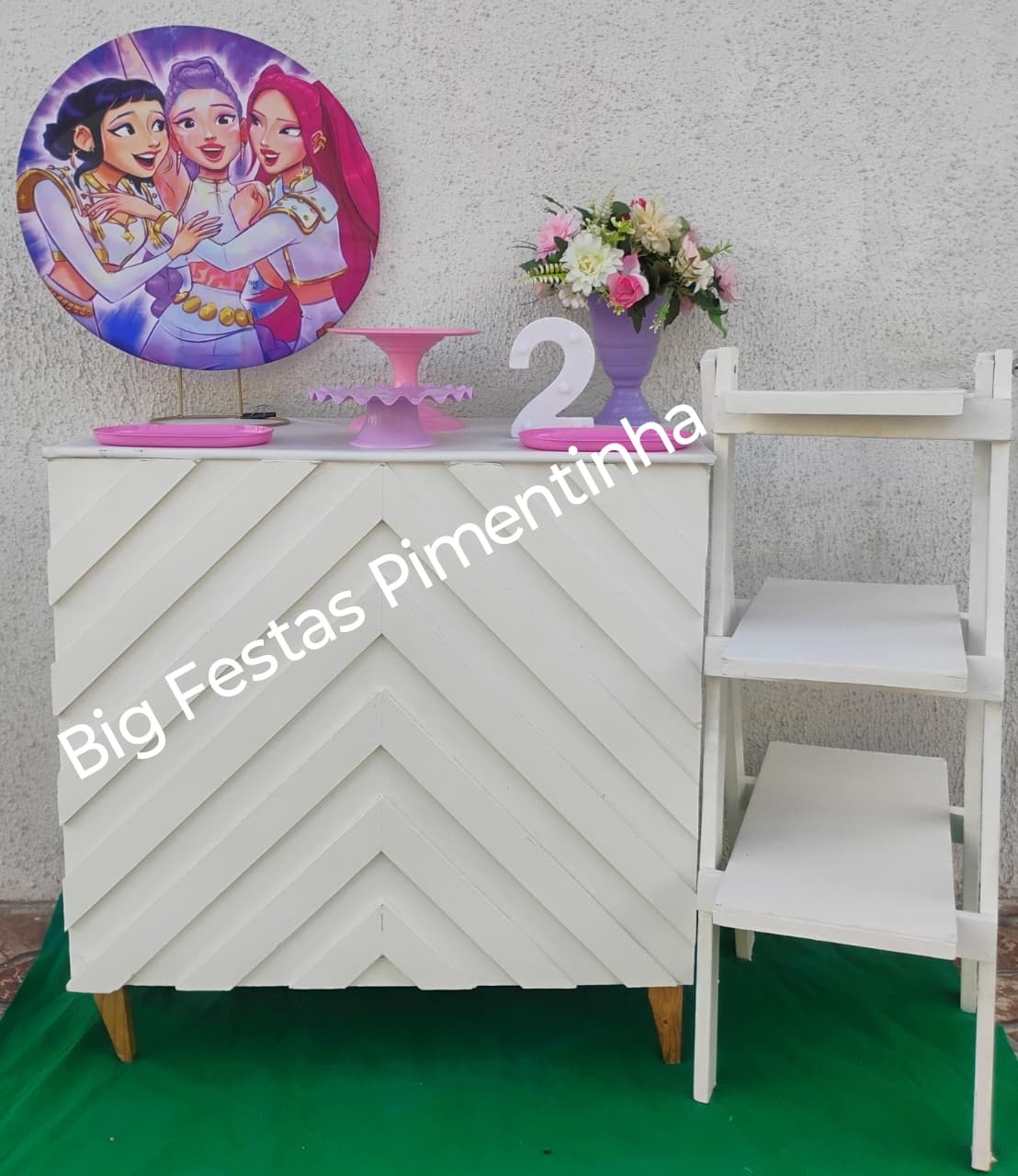 Kit Acessórios Guerreiras Do Kpop 1 - big festas pimentinha