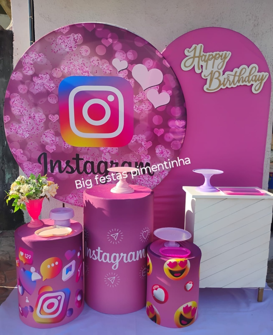 Kit Diamante Instagram - big festas pimentinha