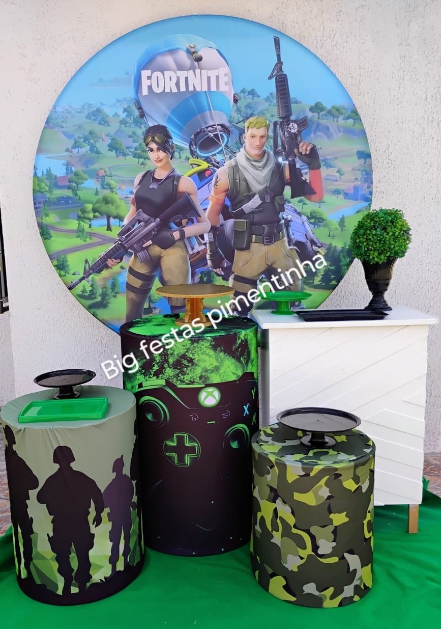 Kit Ouro Fortnite - big festas pimentinha