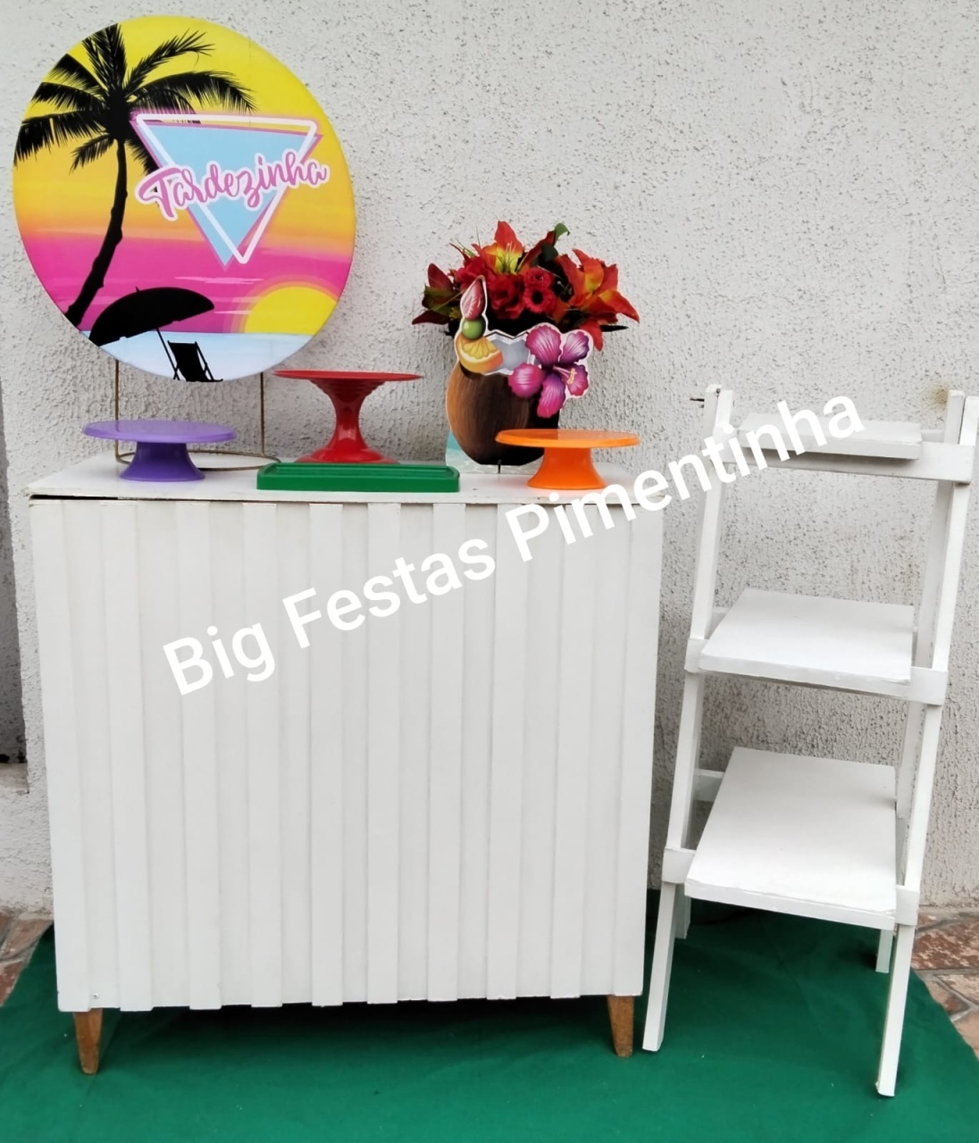 Kit Acessórios Tardezinha  - big festas pimentinha