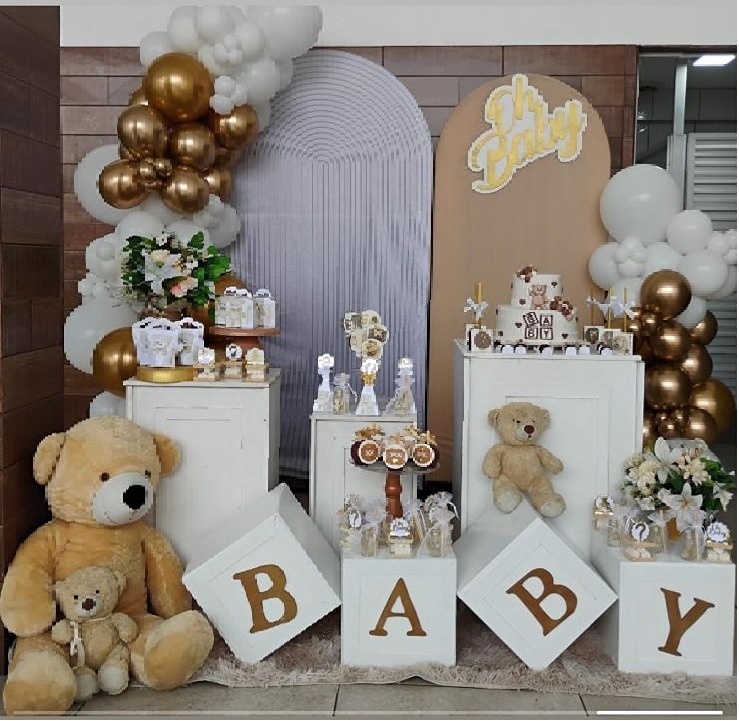 Decoração Chá Revelação - big festas pimentinha