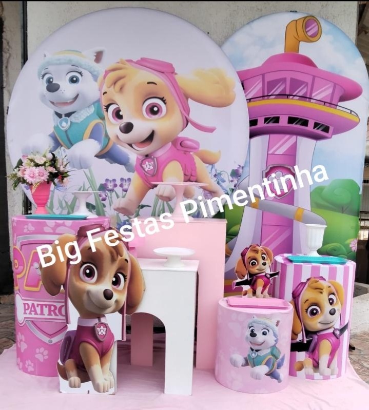 Kit Diamante Skye - big festas pimentinha