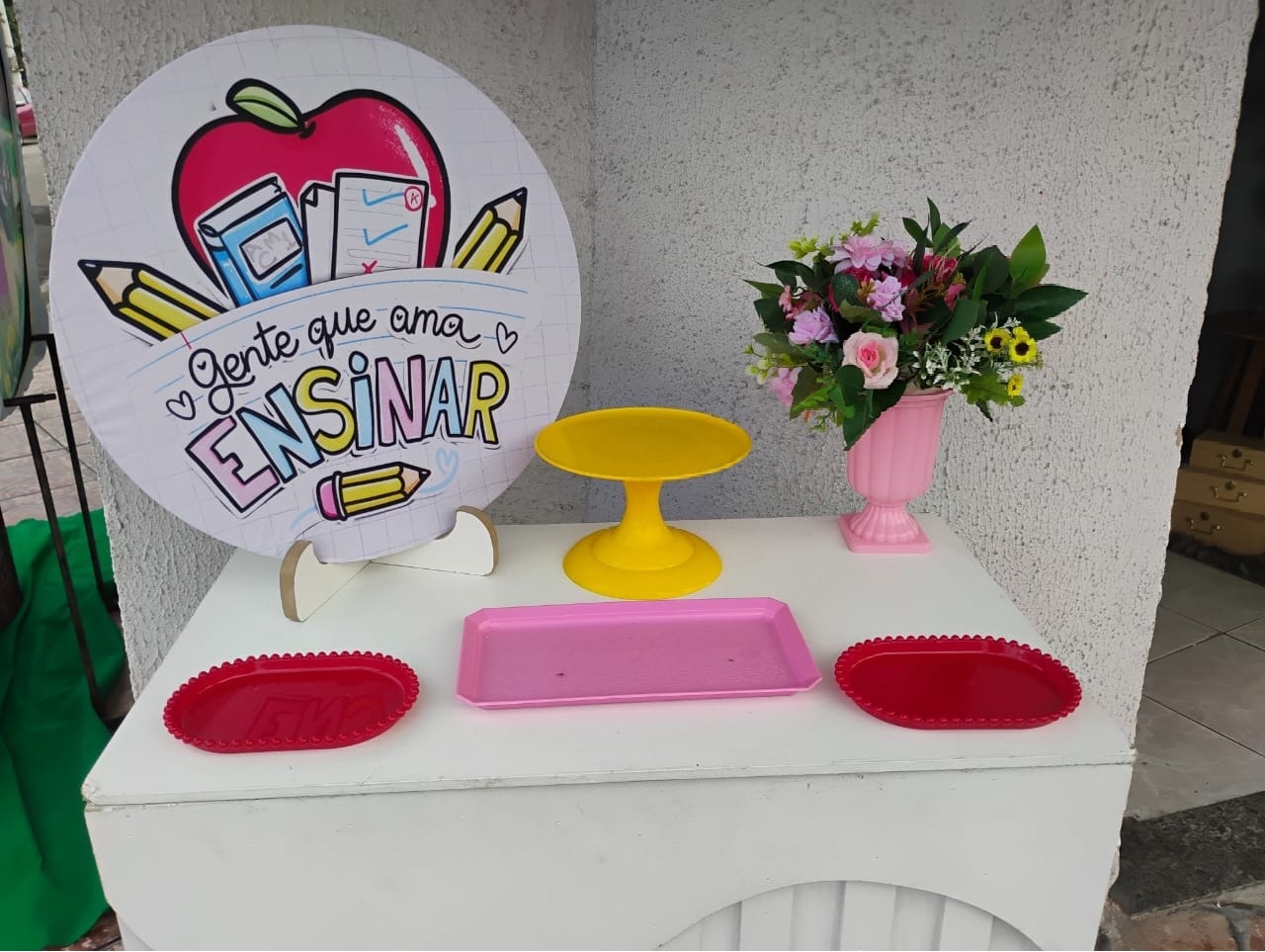 Kit Acessórios Gente Que Ama Ensinar 2 - big festas pimentinha