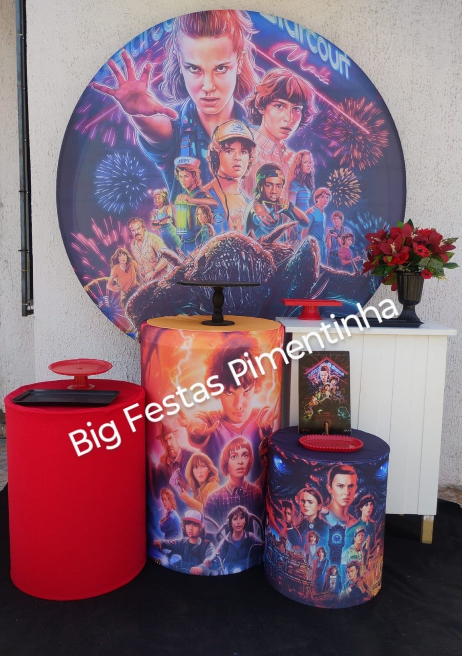 Kit Ouro Stranger Things 2 - big festas pimentinha