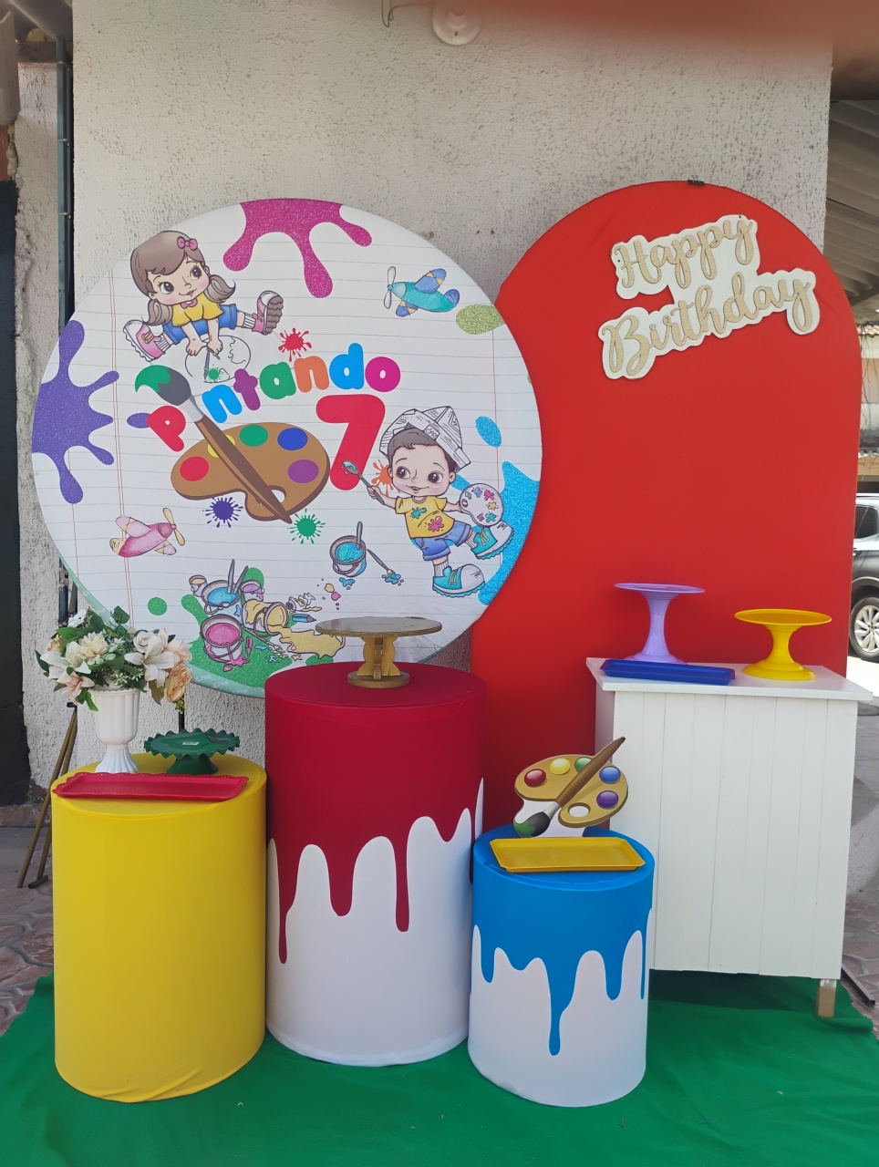 Kit Diamante Pintado O 7 ( 2 - big festas pimentinha
