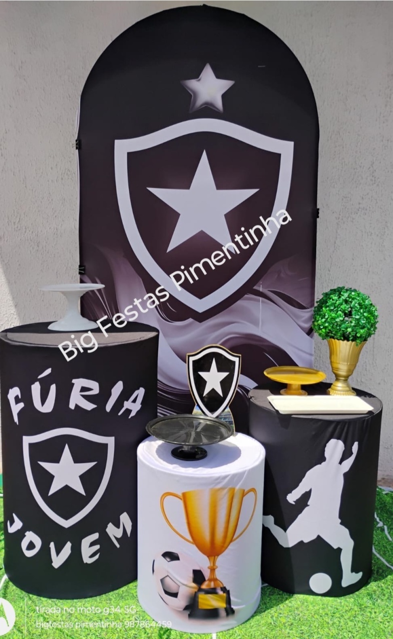 Kit Slin Botafogo  - big festas pimentinha