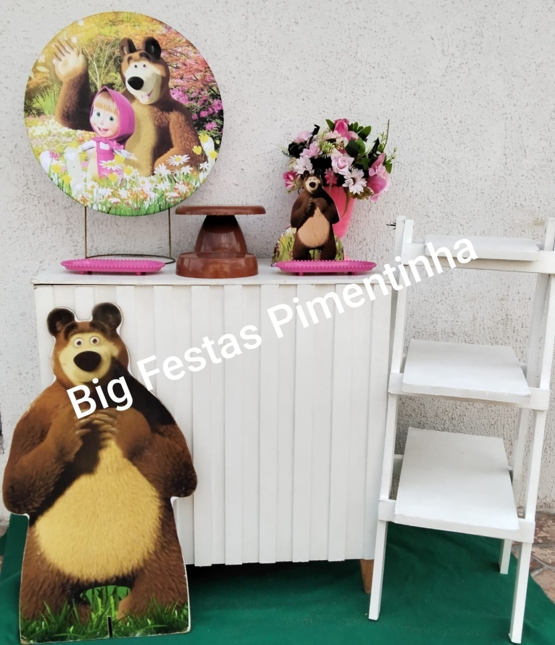 Kit Acessórios Marsha E Urso - big festas pimentinha