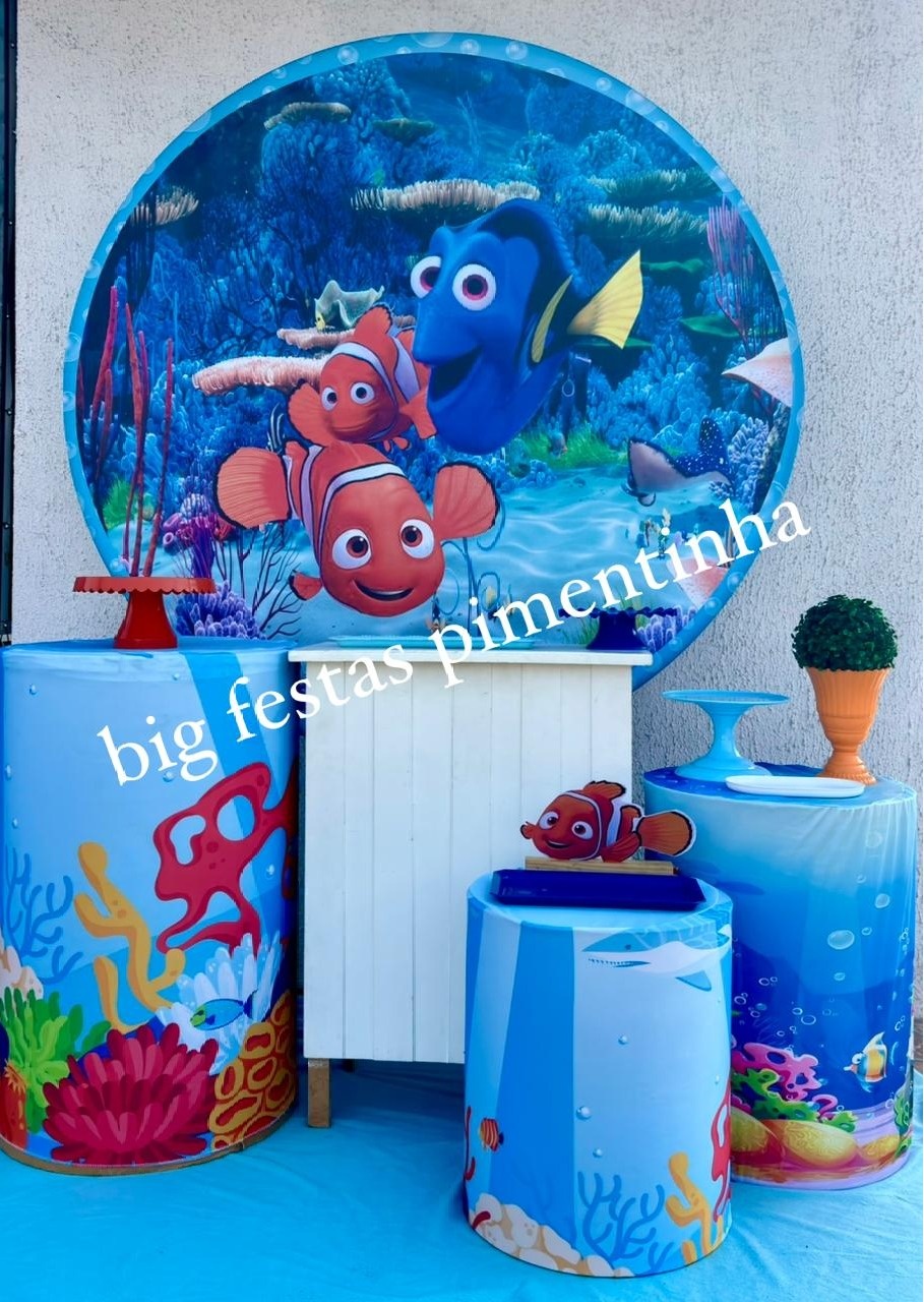 Kit Ouro Procurando Nemo - big festas pimentinha