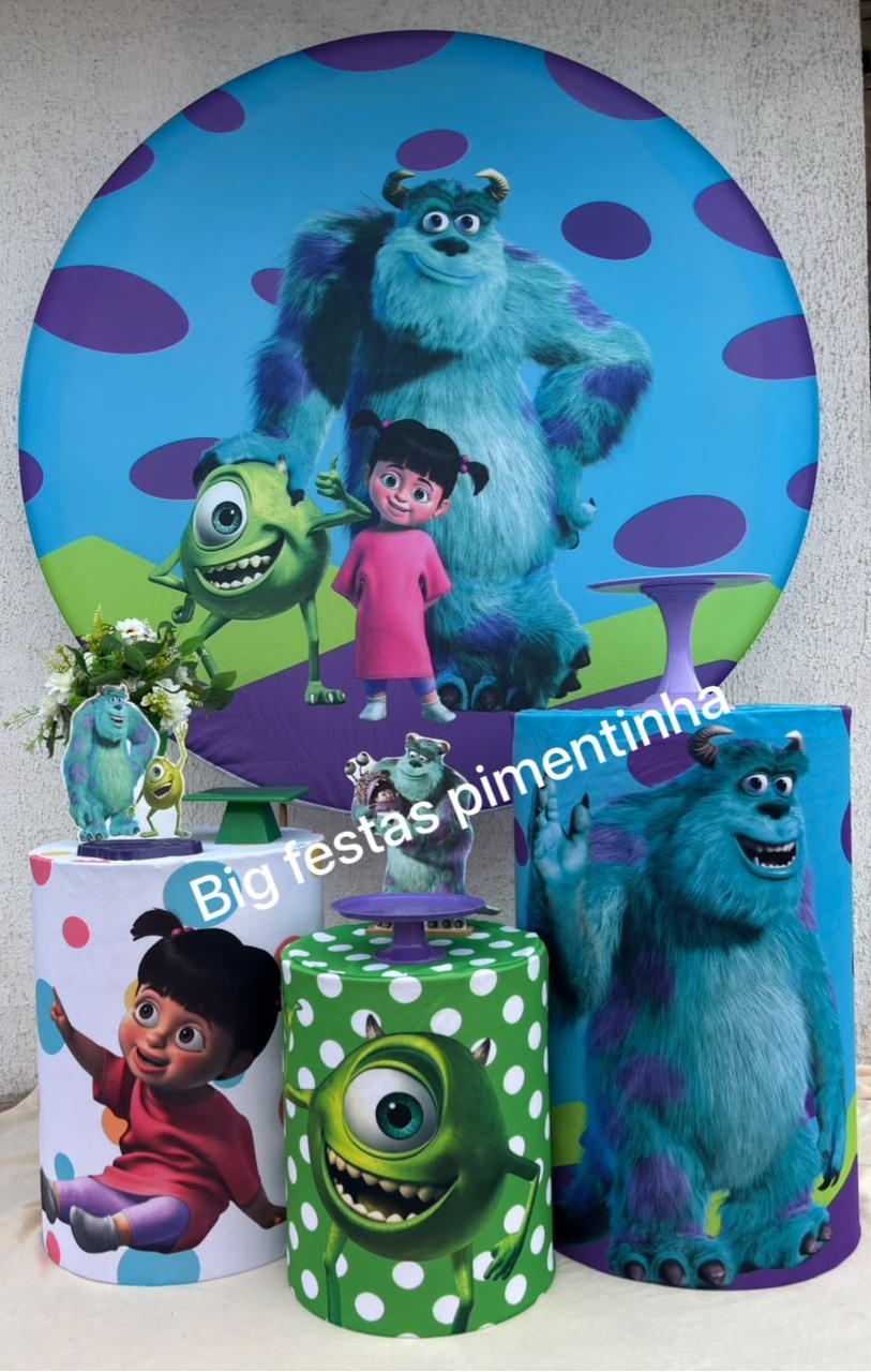 Kit Prata Monstro S.a - big festas pimentinha