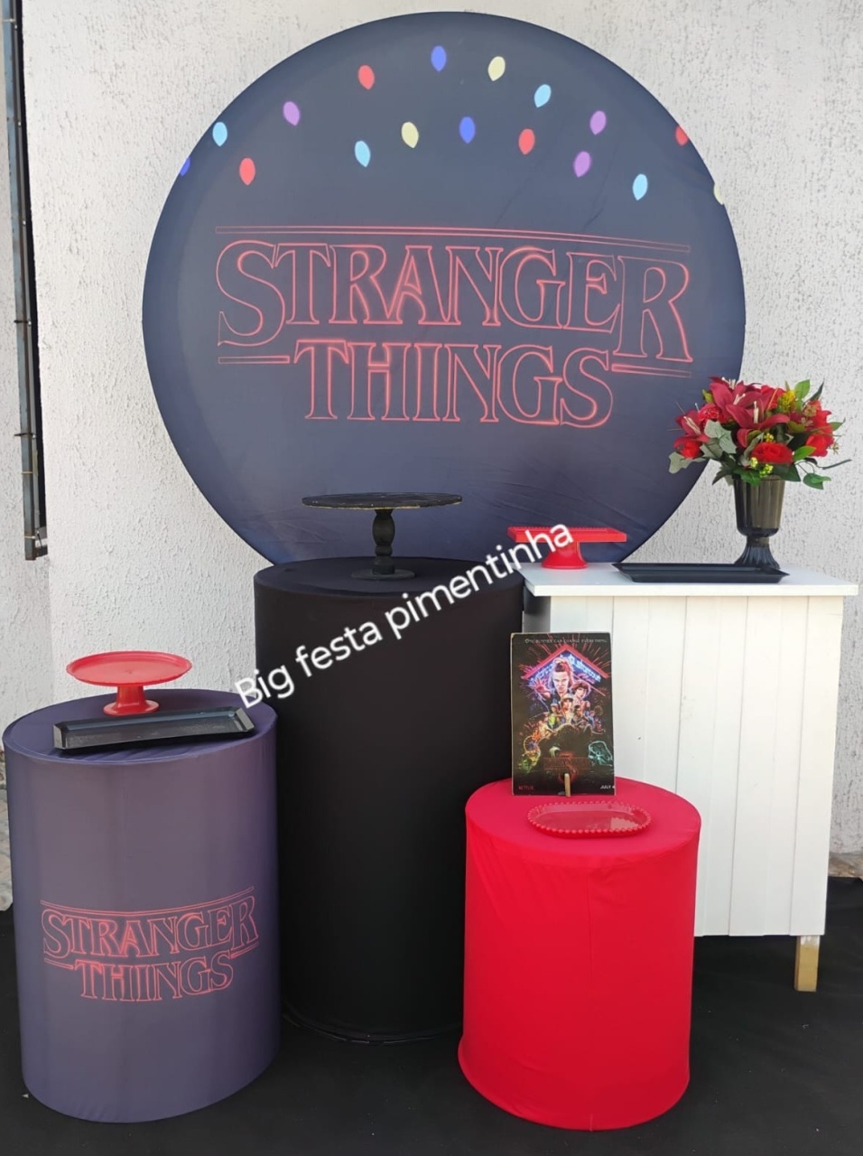 Kit Ouro Stranger Things - big festas pimentinha