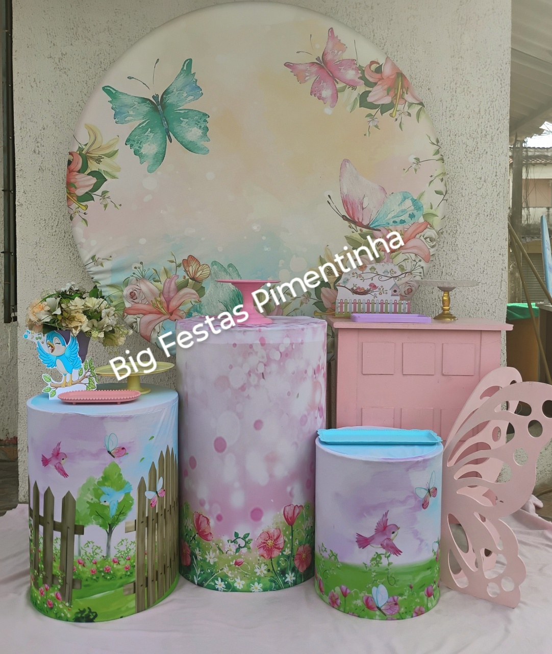 Kit Ouro Jardim Encantado 2 - big festas pimentinha