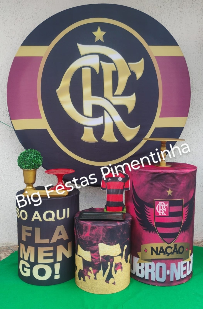 Kit Prata Flamengo 1 - big festas pimentinha
