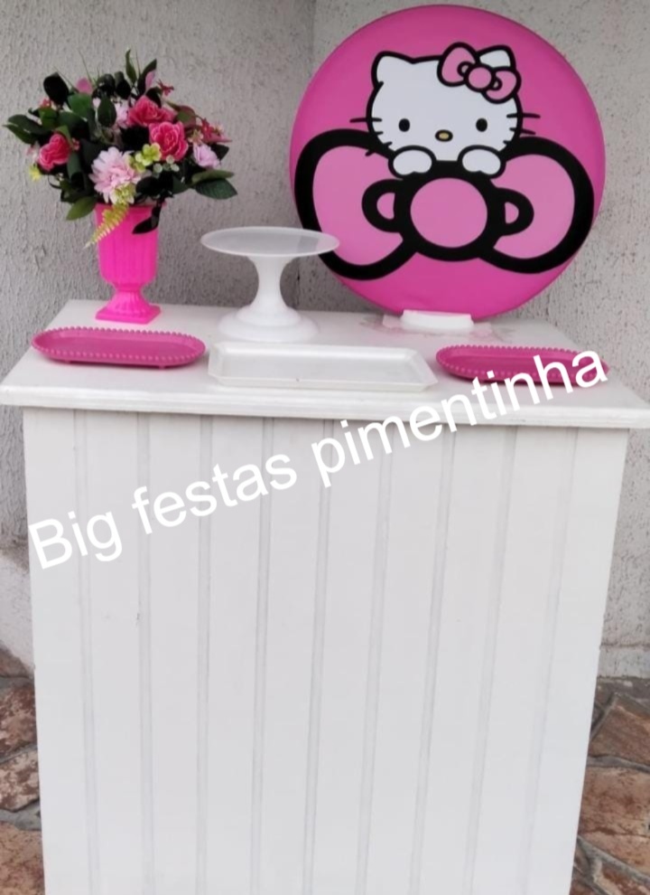 Kit Acessórios Hello Kitty - big festas pimentinha