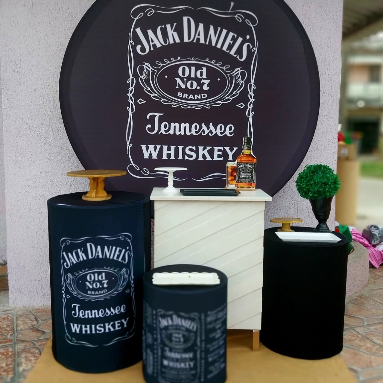 Kit Ouro Jack Daniels - big festas pimentinha