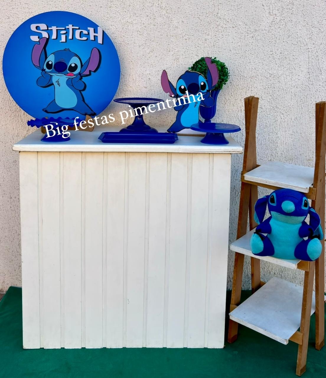 Kit Acessórios Stitch 2 - big festas pimentinha