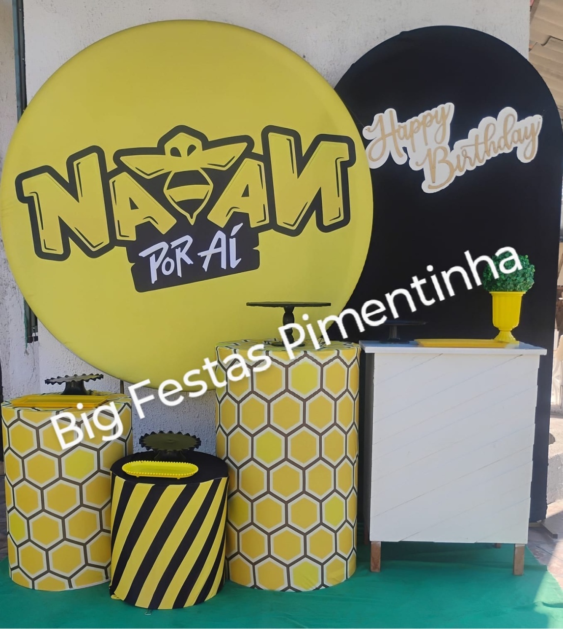 Kit Diamante Natan Por Ai - big festas pimentinha