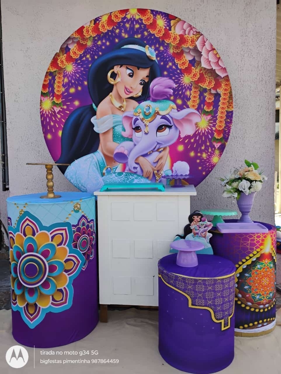 Kit Ouro Jasmine - big festas pimentinha