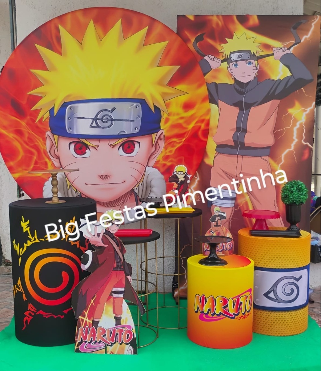 Kit Diamante Naruto 2 - big festas pimentinha