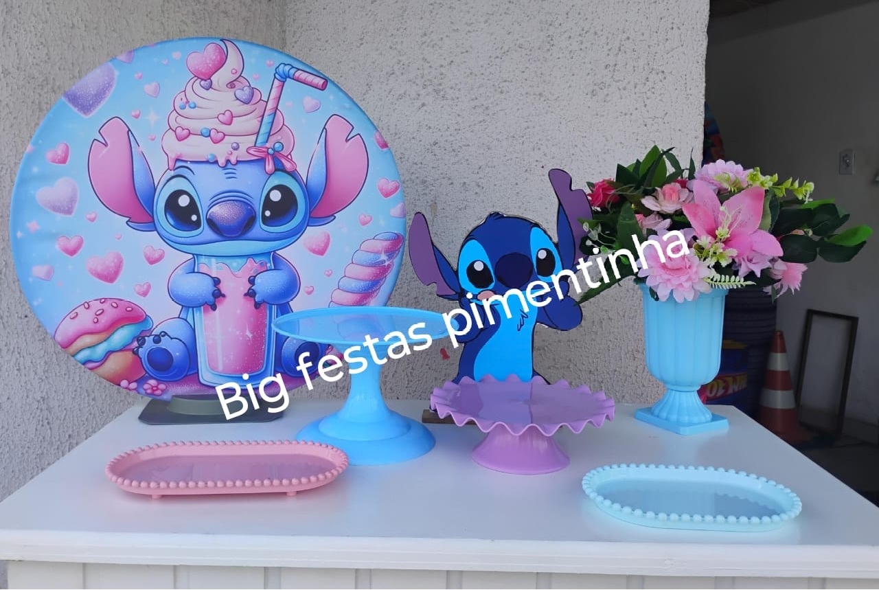 Kit Acessórios Stitch - big festas pimentinha