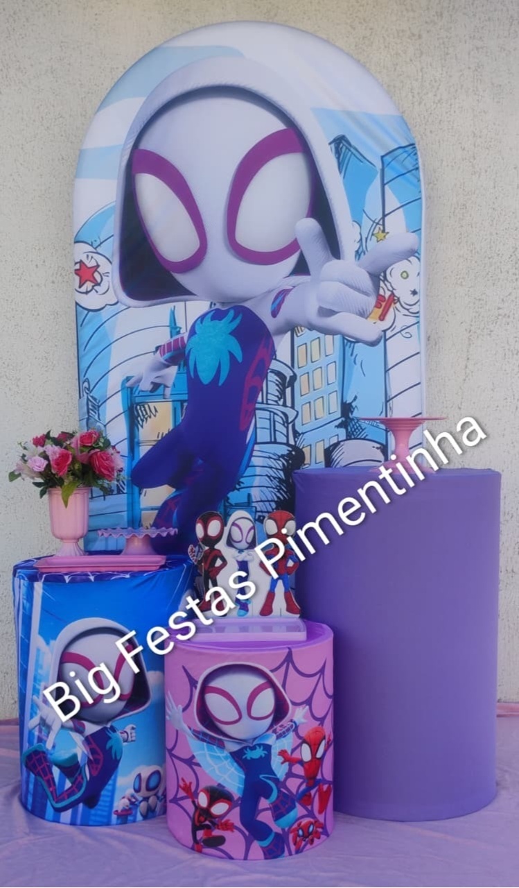 Aranha Girl - big festas pimentinha