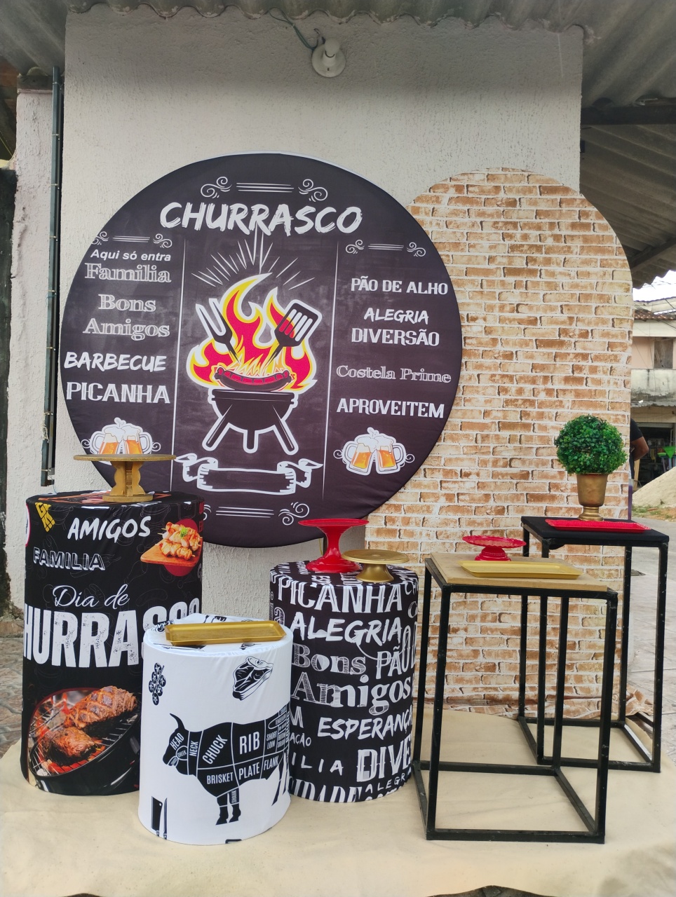 Kit Diamante Churrasco - big festas pimentinha