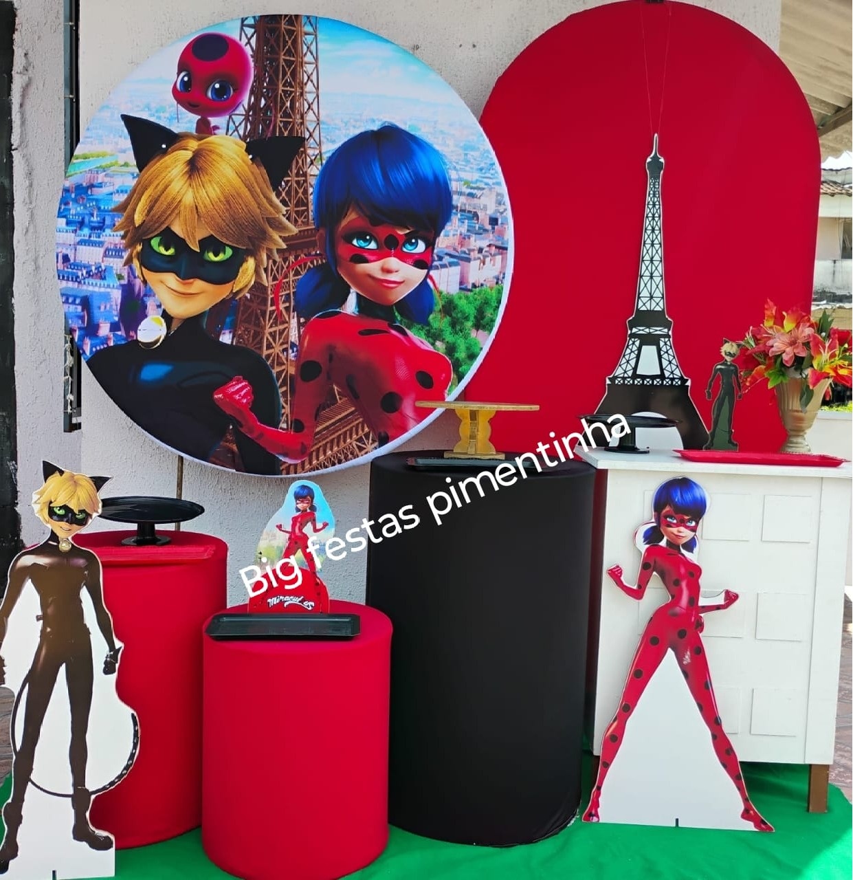 Kit Diamante Ladybug - big festas pimentinha