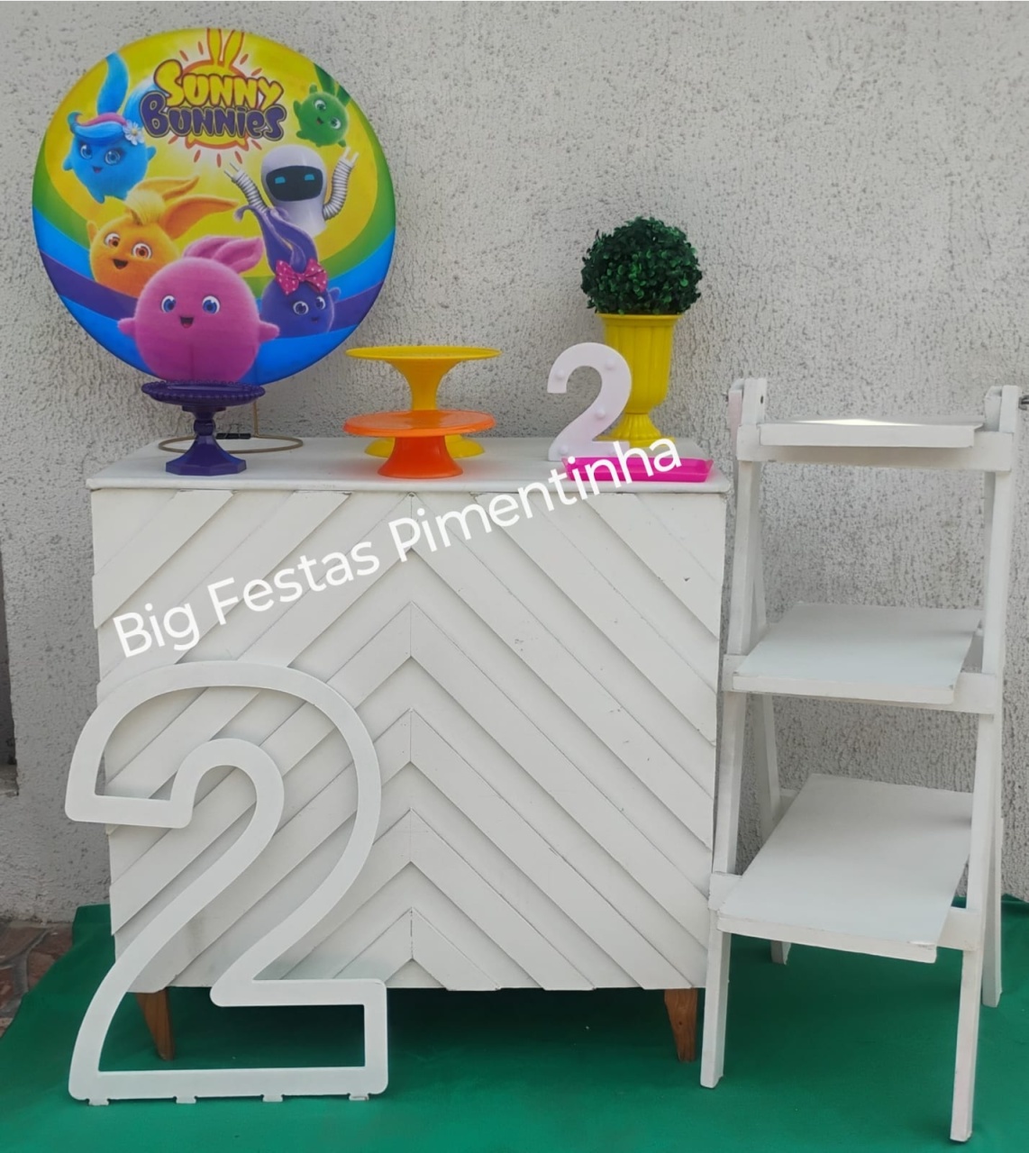 Kit Acessórios Sunny Bunnies - big festas pimentinha