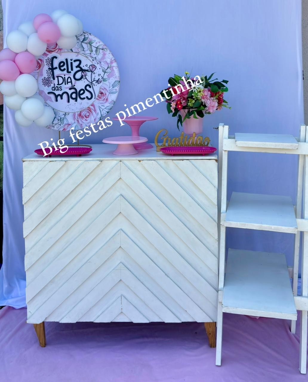 Kit Acessórios Feliz Dia das Maes 4 - big festas pimentinha