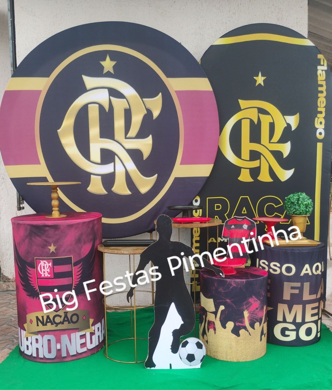 Kit Diamante Flamengo 2 - big festas pimentinha