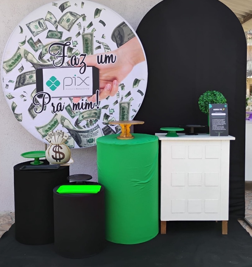 Kit Diamante Faz Um Pix - big festas pimentinha