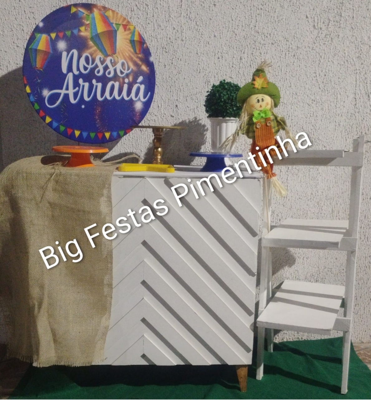 Kit Acessórios Nosso Arraia - big festas pimentinha