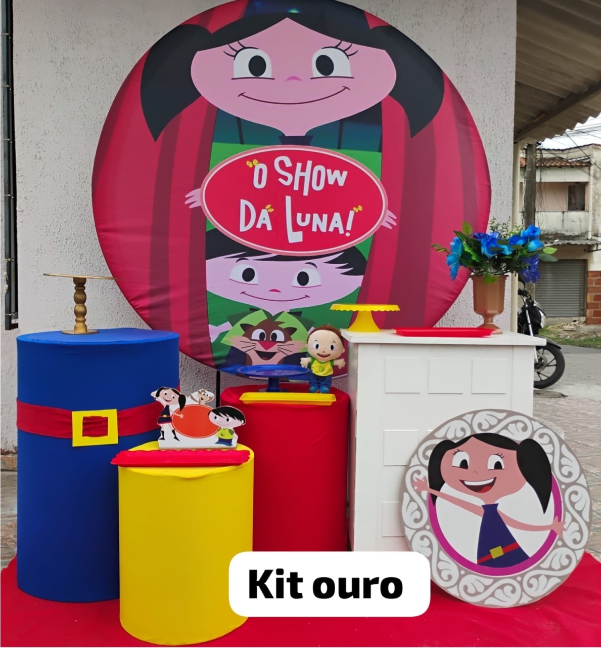 Kit Ouro Show da Luna - big festas pimentinha