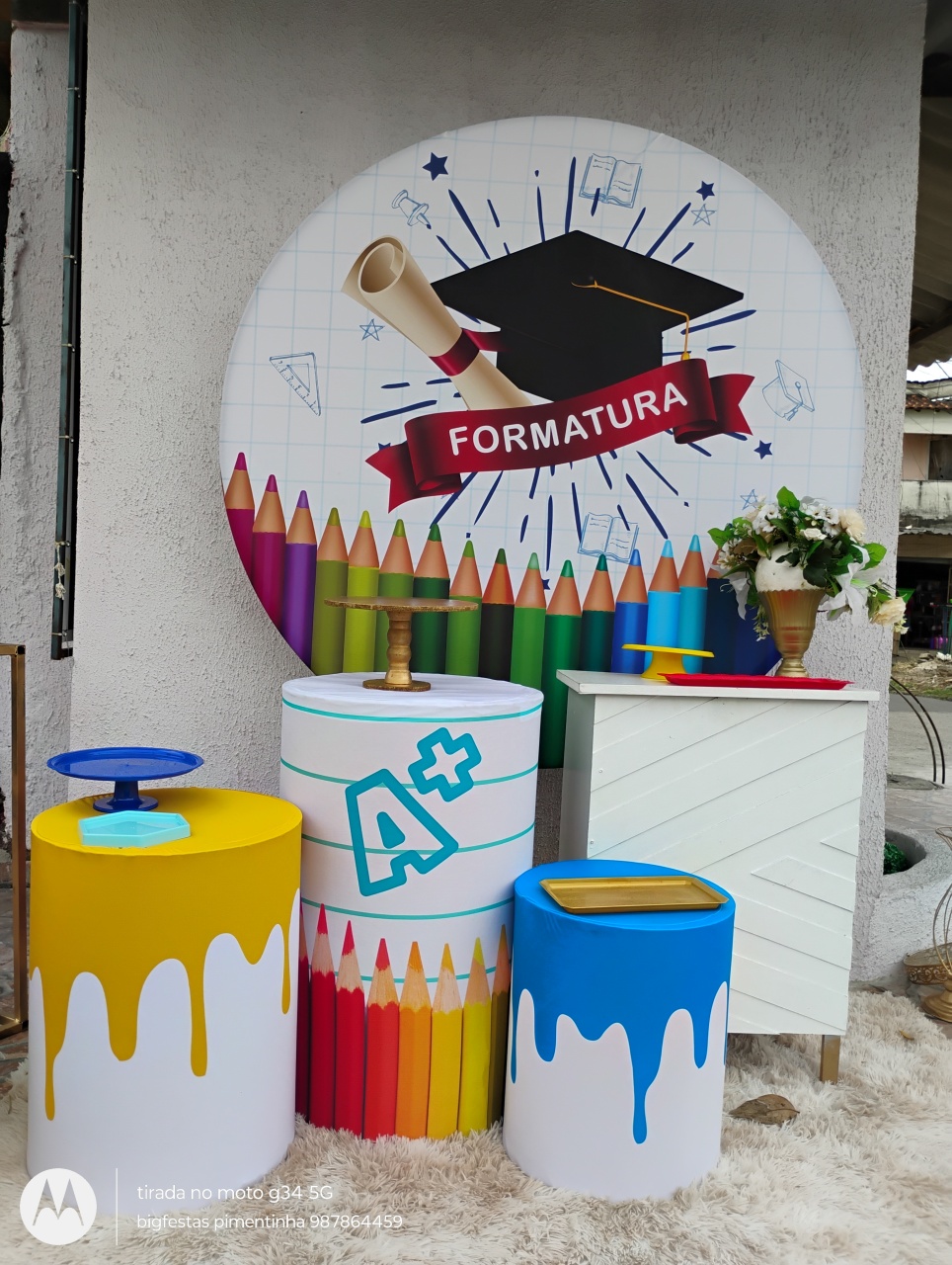 Kit Ouro Formatura 2 - big festas pimentinha