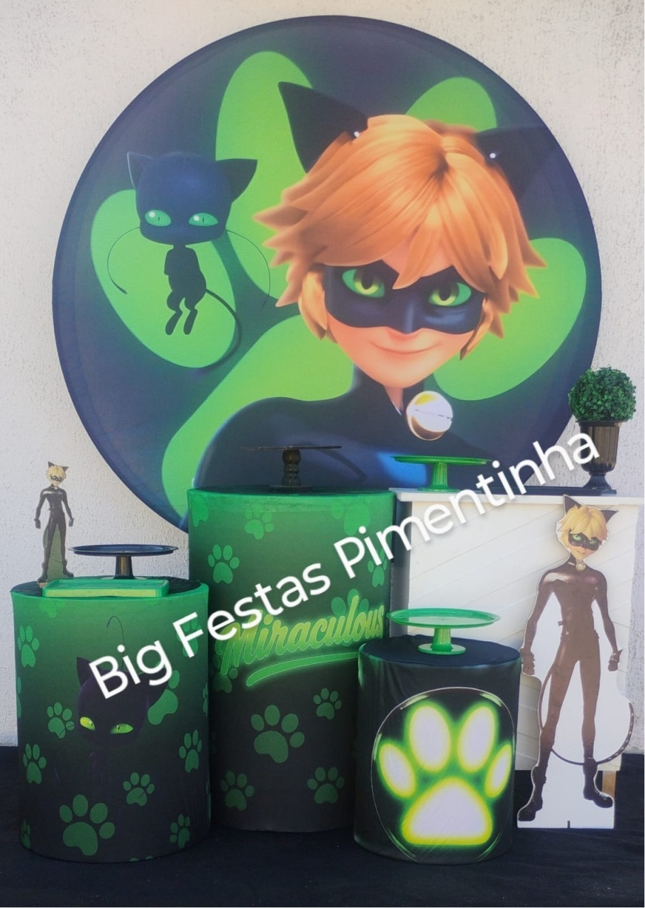 Kit Ouro Cat / Ludy Bug - big festas pimentinha