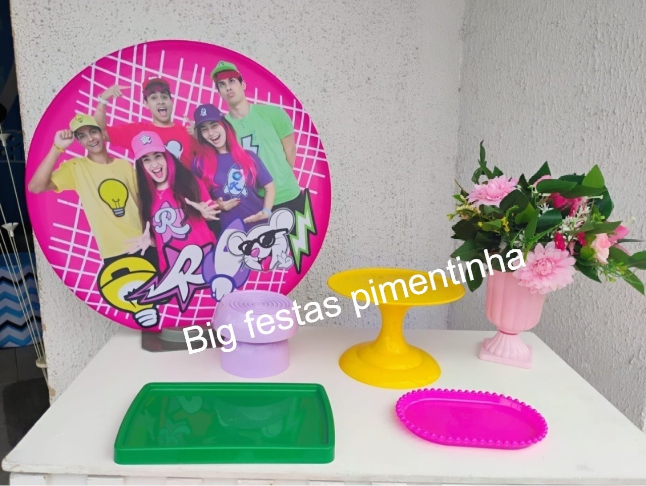 Kit Acessórios Turma Emily Vick - big festas pimentinha