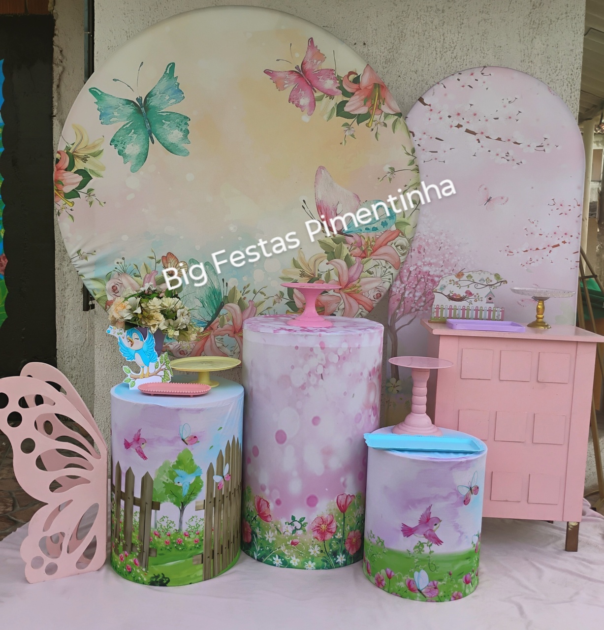 Kit Diamante Jardim Encantado 2 - big festas pimentinha