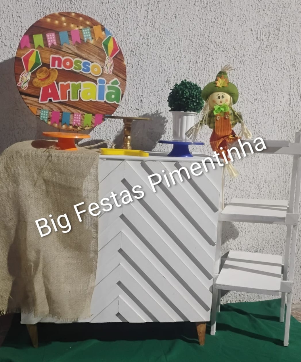Kit Acessórios Nosso Arraia 1 - big festas pimentinha