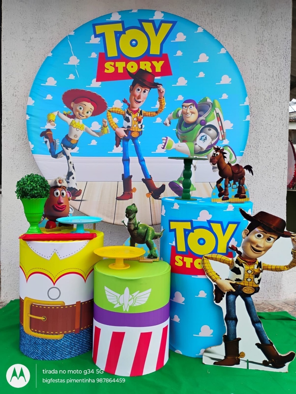 Kit Prata Toy Story  - big festas pimentinha