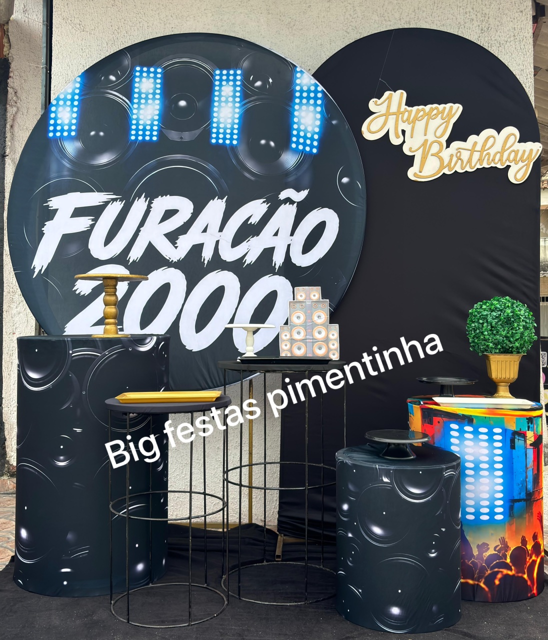 Kit Diamante Furacão 200 - big festas pimentinha
