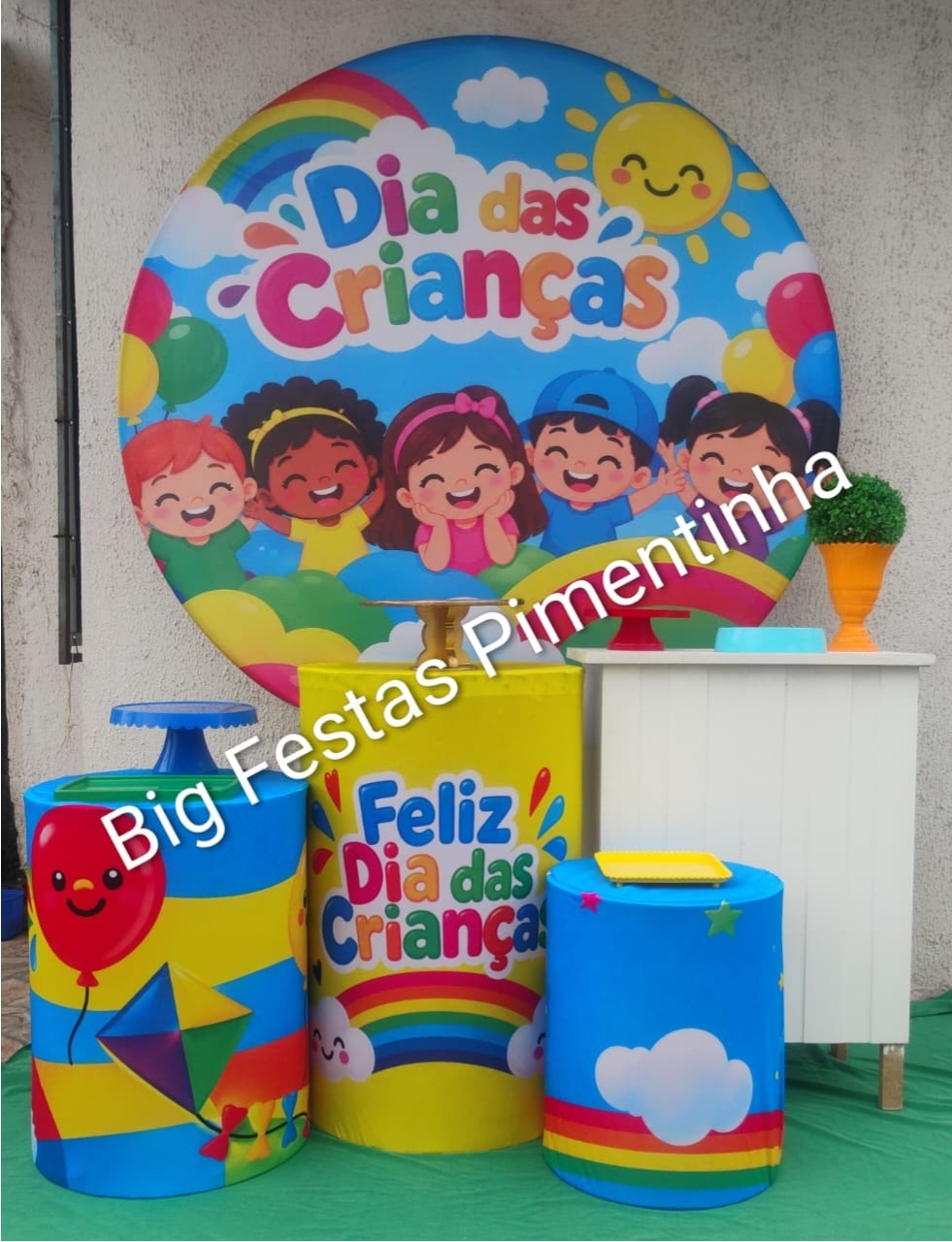 Kit Ouro Dia das Crianças - big festas pimentinha