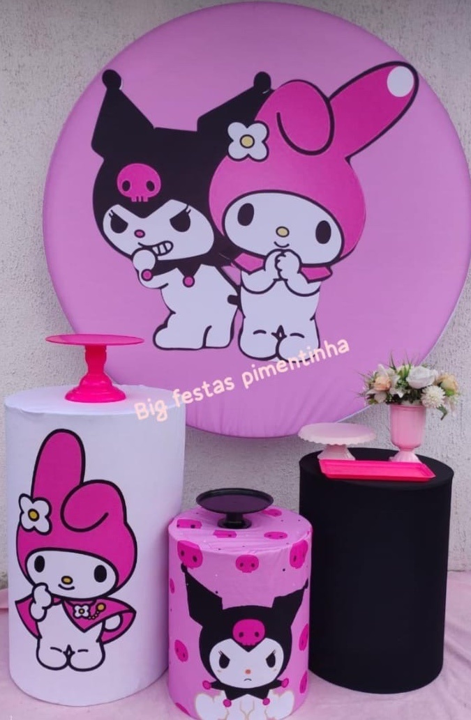 Kit Prata Hello Kid Komani  - big festas pimentinha