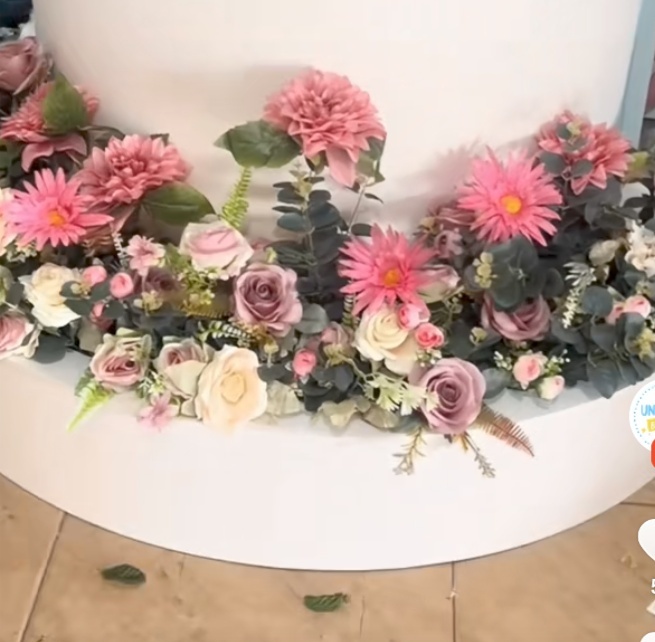 Palco de Flores - big festas pimentinha