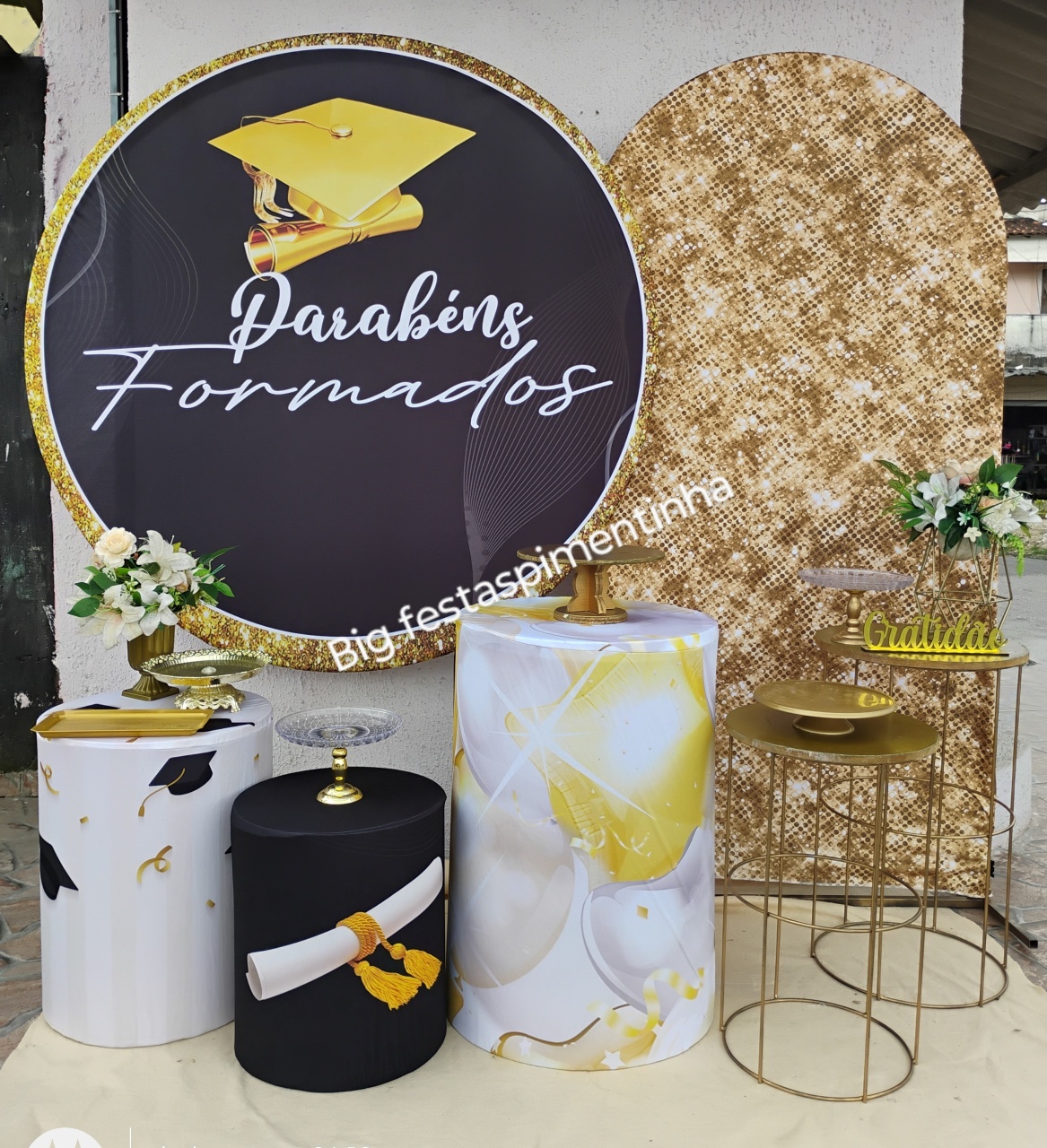 Kit Diamante Formatura 3 - big festas pimentinha