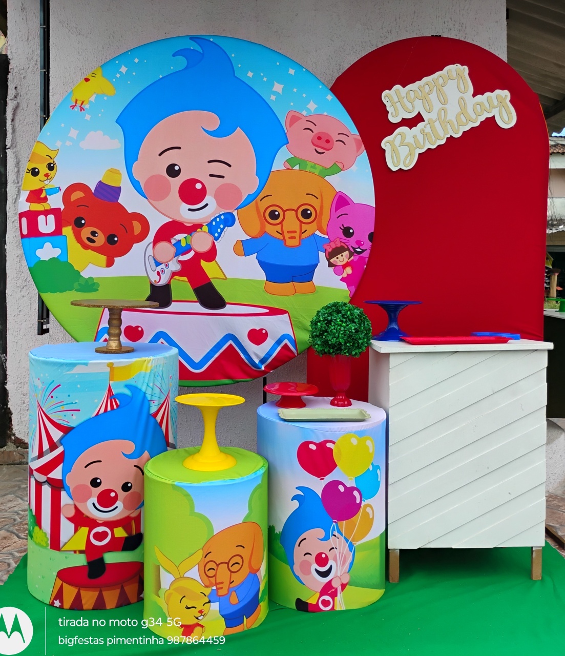 Kit Diamante Palhaço Herói - big festas pimentinha
