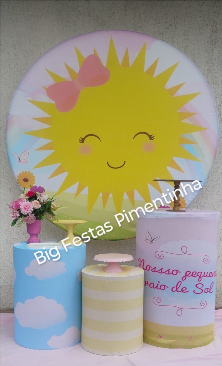 Kit Prata Solzinho - big festas pimentinha