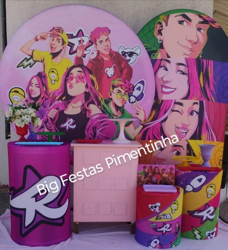 Kit Diamante Grupo dos Rosas - big festas pimentinha