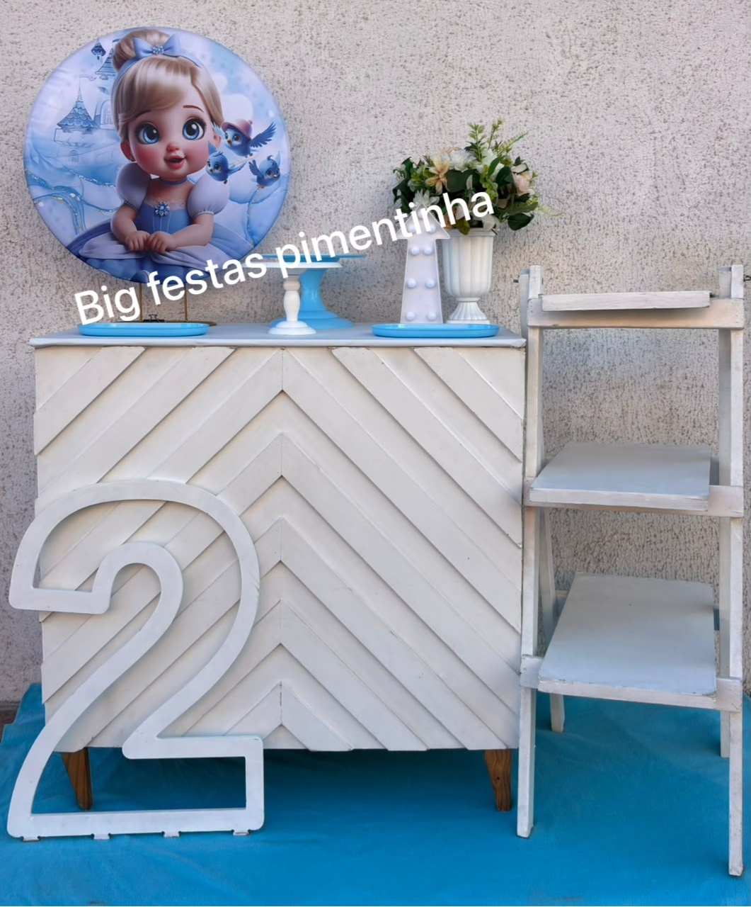 Kit Acessórios Cinderela Baby - big festas pimentinha