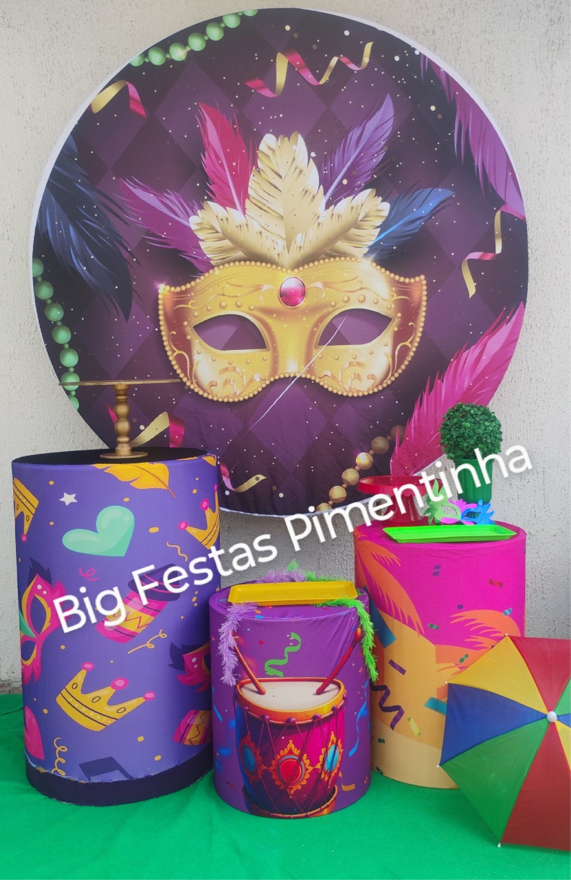 Kit Prata Carnaval 3 - big festas pimentinha