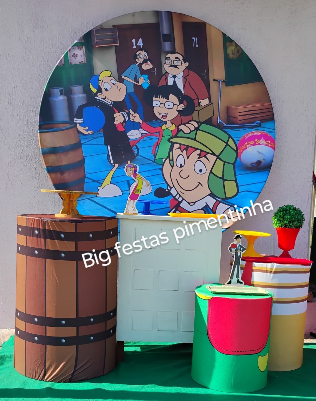 Kit Ouro Turma Do Chaves - big festas pimentinha