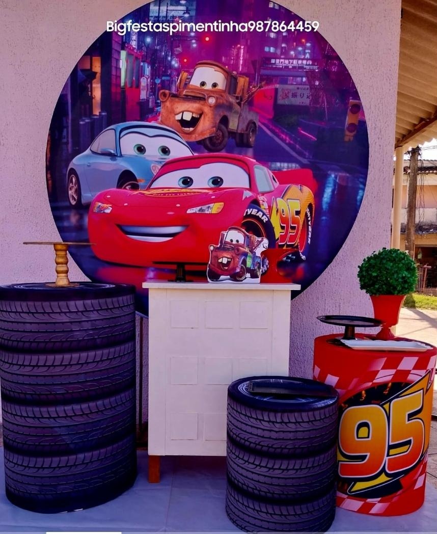 Kit Ouro Carros - big festas pimentinha